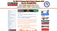 Desktop Screenshot of bulls-germanopen.de